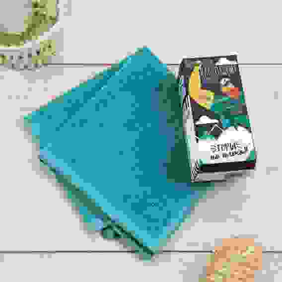 Полотенце махровое &quot;Самому сильному&quot; 30х30 см, 100 хл 340г/м2 4677480