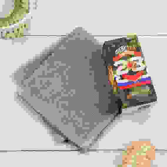 Полотенце махровое &quot;с 23 февраля&quot; 30х30 см, 100 хл 340г/м2 4525155