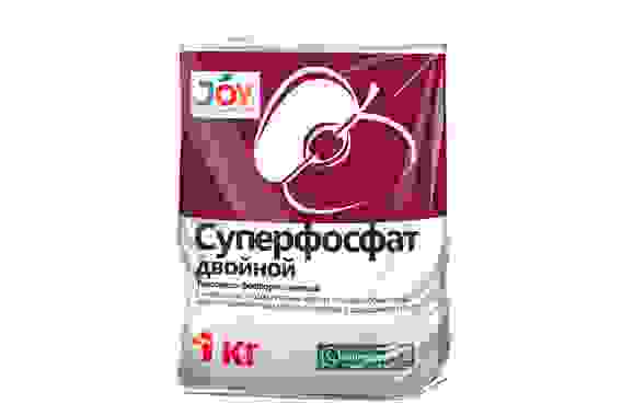 Удобрение &quot;Суперфосфат двойной&quot; JOY, 1 кг (20шт./уп.)