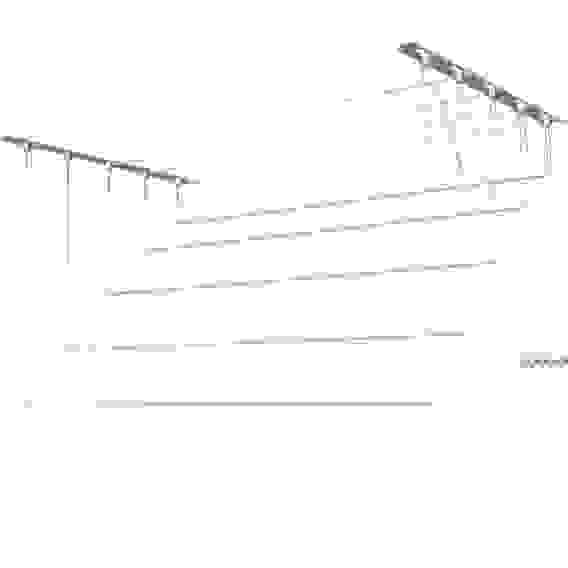 Сушилка для белья 1,3м (5 стержней) \"Лиана\" потолочная