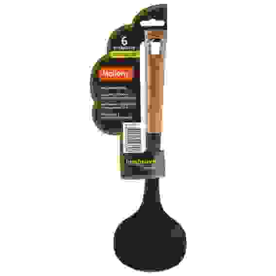 Половник из нейлона, FORESTA, с пластм ручкой/дизайн под дерево, 32*9,5 см