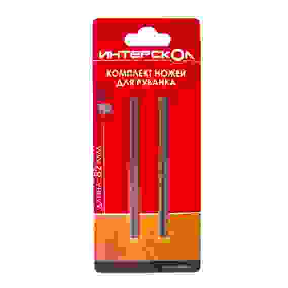 Нож для рубанка быстрореж.82х5,5-6,0х1,2 Интерскол