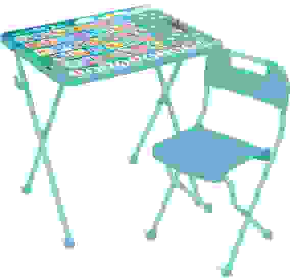 Детский комплект Азбука (стол+стул пл) КП/А1