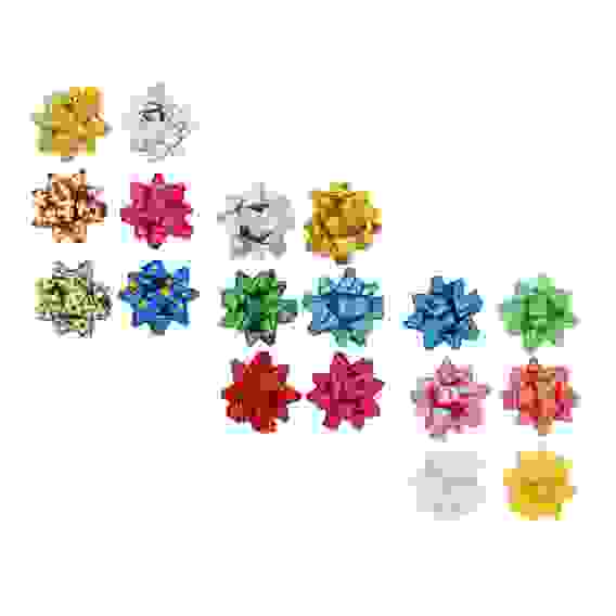 Набор подарочных бантов, 6шт, 5,5см, 3 вида, 505-054, 505-053, 505-055 LADECOR