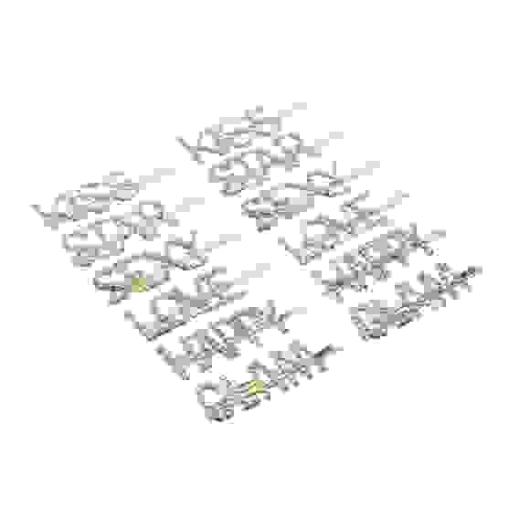 Зажим для волос, сплав, пластик, 5,5-6,5см, 6 дизайнов BERIOTTI