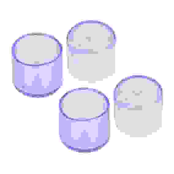 Протекторы-насадки на ножки стула, 25х27мм, 4шт, ПВХ VETTA