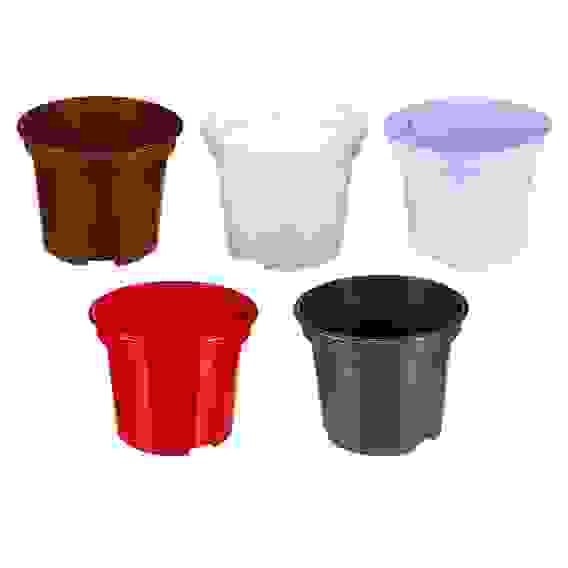 Кашпо &quot;КлассикС&quot; 1,5л, d15см, 5 цветов