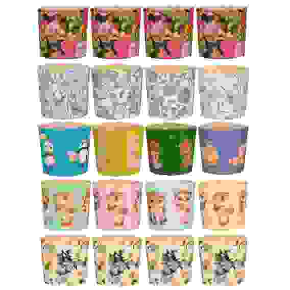 Набор форм пекарских бумажных (d90, h90 мм) - 4 шт.