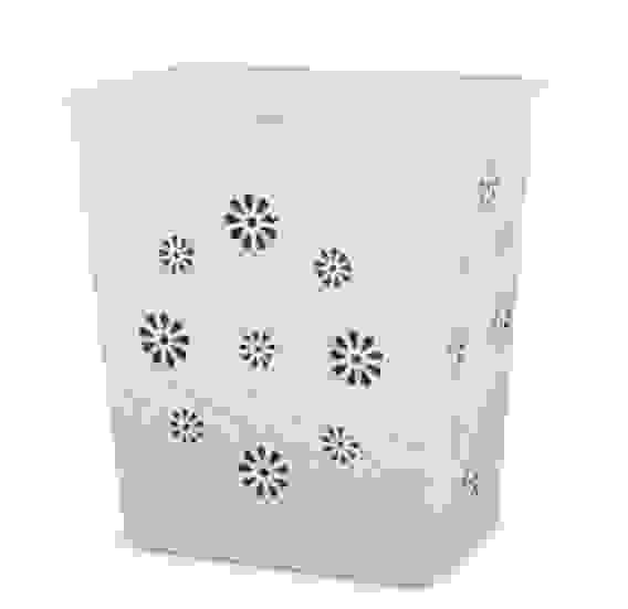 Корзина для белья "Плетенка" 60л (голубой) М2255