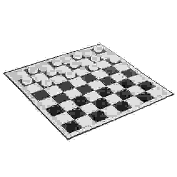 Акция! Шашки 33х33см, пластик, бумага LDGames