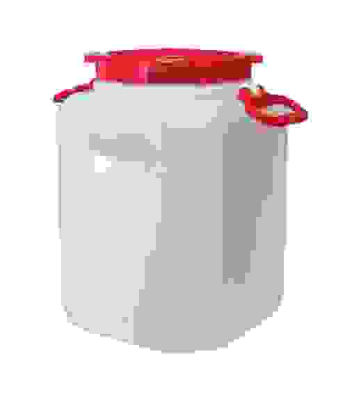 Канистра-бочка 30 л.с навесн.ручками( горл 215мм) М447