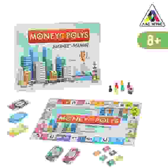 Экономическая игра "Money Polys. Бизнес мания", 8+ 188079