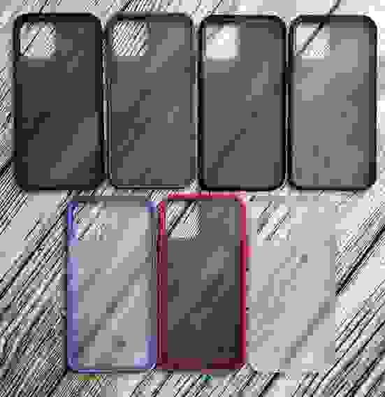 Чехол подходит для iPhone 12/12 Pro матовый силикон WS22