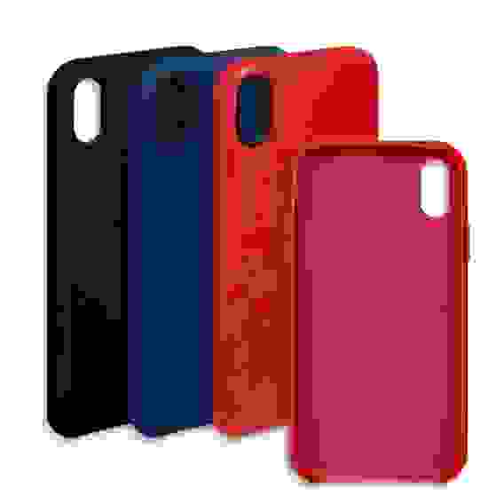 Чехол подходит для iPhone XS Leather Case