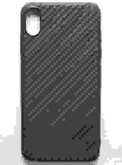 Чехол подходит для iPhone XS Max карбон TPU