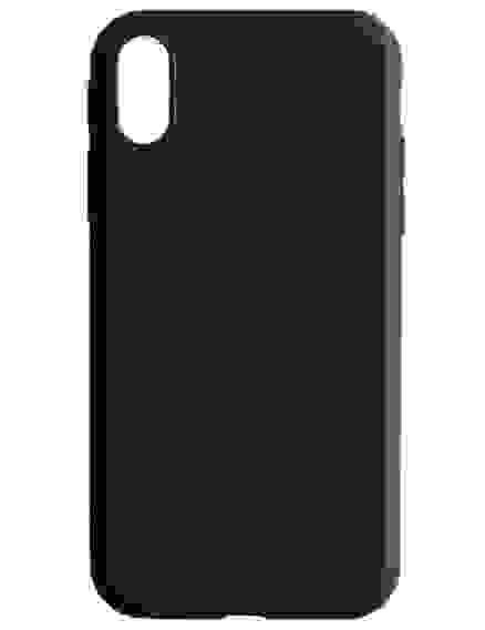 Чехол подходит для iPhone XR matte 1.3 mm 9005 черный