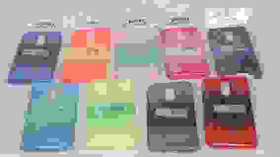 Чехол Samsung A6 Plus (2018) TPU разноцветные