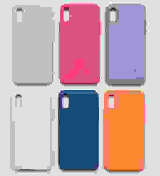 Чехол подходит для iPhone XS Silicon Case