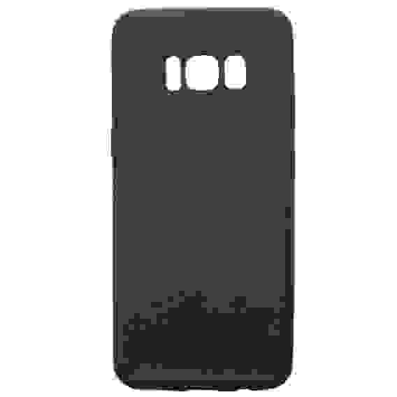 Чехол Samsung S8 TPU 1.0mm матовый черный