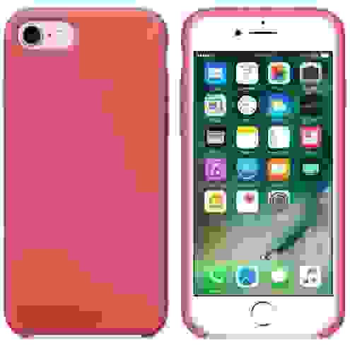 Чехол подходит для iPhone 8 Silicon Case 100% Camellia