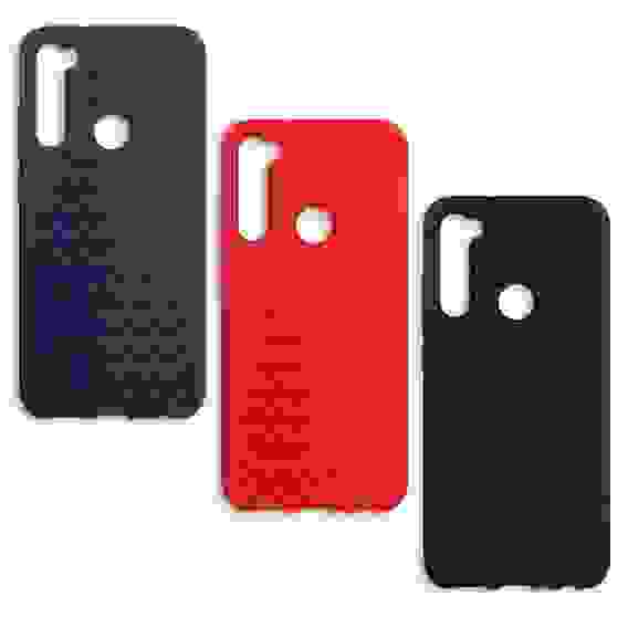 Чехол Xiaomi Note 8 под кожу плетение