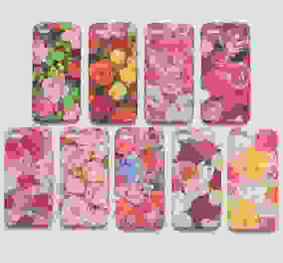 Чехол подходит для iPhone 5 светящиеся в темноте цветы