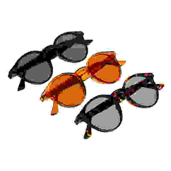 Акция! Очки солнцезащитные взрослые, пластик, 139x46мм, 3 цвета, KC339564E GALANTE