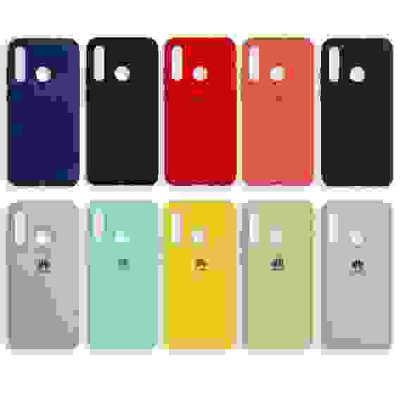Чехол Huawei P Smart (2019) цветной силикон