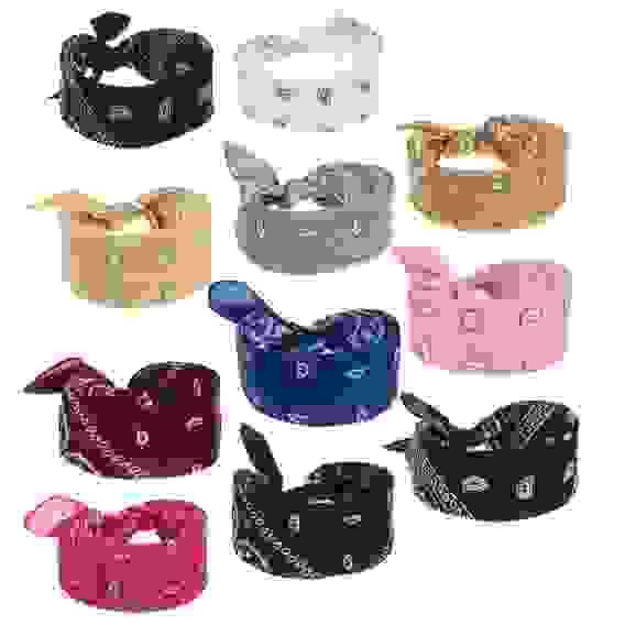 Акция! Повязка-платок женская, 85% хлопок, 15% полиэстер, ВИ-1711 GALANTE