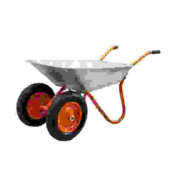 Тачка садовая два колеса 150кг Garden King