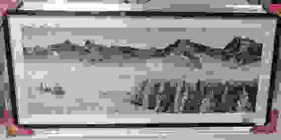 Уценка! Картина в багете (45х95) 4595-1040 "Зима"