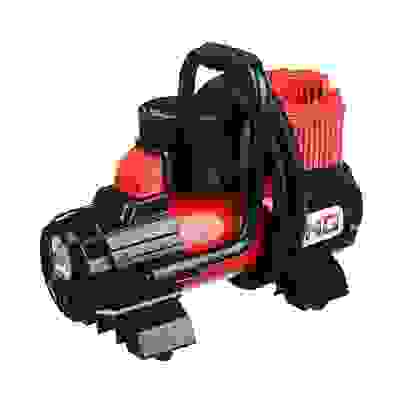 Компрессор автом, манометр, штекер прикур, LED фонарь, 12V, 120W, 35 л/мин, металл NEW GALAXY