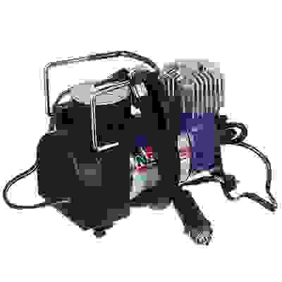 Компрессор автомобильный, штекер прикур, в сумке, 12V, 140W, 35 л/мин, металл NEW GALAXY