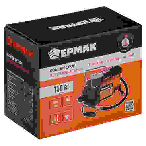 Компрессор автомобильный АС-580, тип Торнадо ОPTIMA, в сумке, 35л/мин, 150Вт ЕРМАК