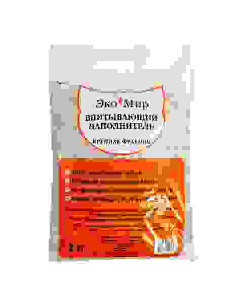 Наполнитель для кош.туалета цеолитовый крупный Экомир 2кг