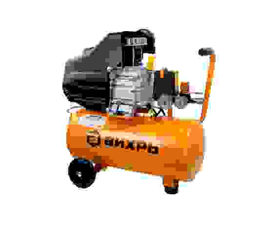 Компрессор Вихрь КМП-24/230АМ прям привод 1,6кВт, 8бар, 24л, 230л/мин