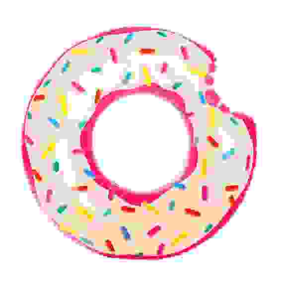 Круг для плавания Пончик, 107х99см, возраст 9+, 56265NP INTEX