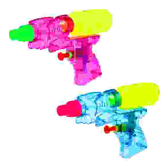 Водный пистолет, 16х9 см, пластик, 2 дизайна