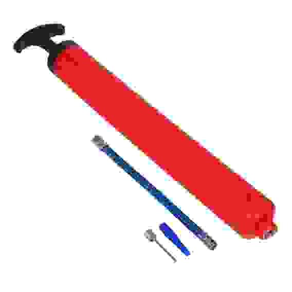 Насос для мячей (футбольных/баскетбольных/волейбольных) h36см, игла, трос, колпачок, ПП SILAPRO