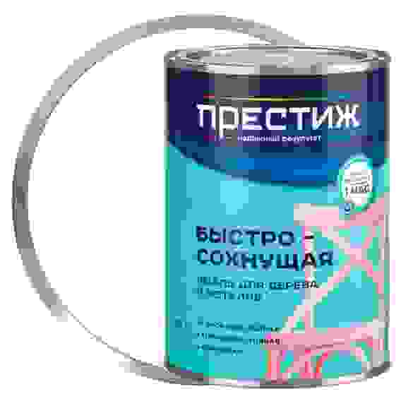 Эмаль акрил унив 0,9кг п/глянц белая (ар. яблока) ПРЕСТИЖ