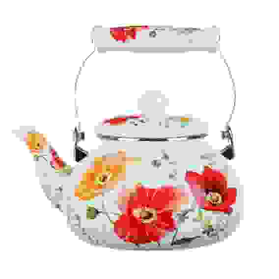 Чайник эмалированный 2,5л, индукция VETTA Букет