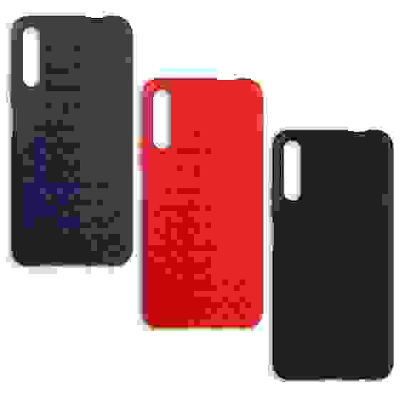 Чехол Huawei Honor 9X под кожу плетение