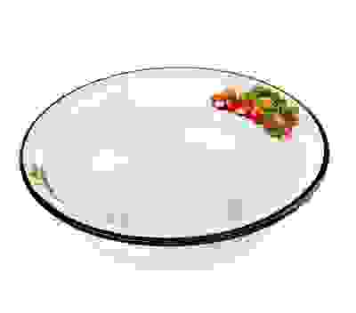 Миска 2,0л эм серо-голубая с рис [СЕНТЯБРЬ]