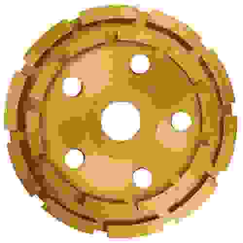 Чашка алмазная зачистная,125мм двухрядная