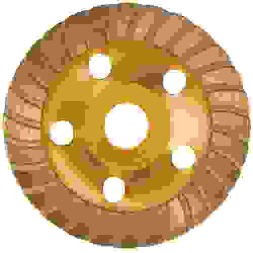 Чашка алмазная зачистная,125мм Turbo