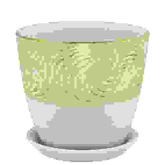 Горшок Бутон Палеолит 3,8л 18см коричневый Сады Аурики