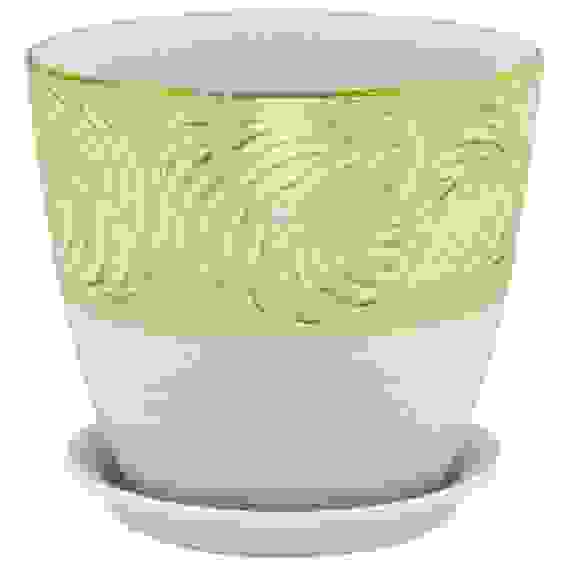 Горшок Бутон Палеолит 5,4л 21см коричневый Сады Аурики