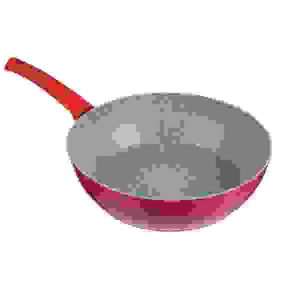 Верден Сотейник литой d=28см, антипригарное покрытие мрамор, индукция SATOSHI