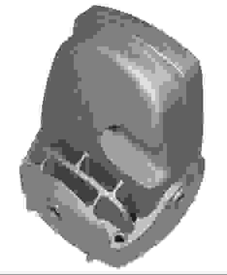 Корпус редуктора с крышкой УШМ-230 Интерскол (Китай)