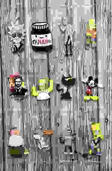 Чехол Huawei Honor 30i/Y8P TPU 1.0mm прозрачный с принтами